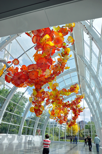 the Glasshouse sculpture